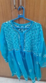 Sky blue kurti, size/bust:44 - Image 3