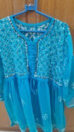 Sky blue kurti, size/bust:44