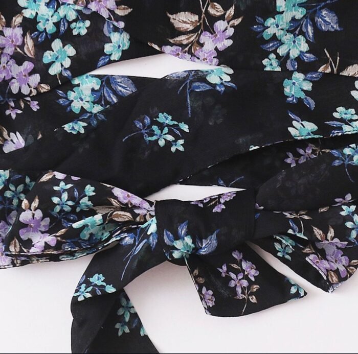 Floral Chiffon Set - Image 3