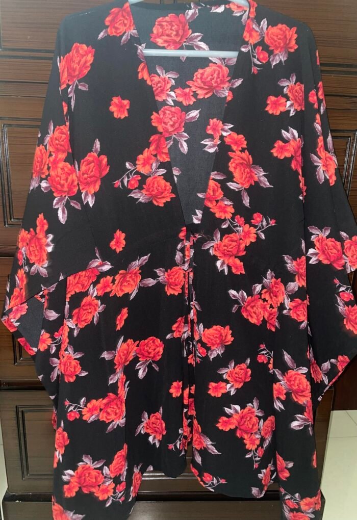 Floral Kaftan Shrug ❤️ - Image 1