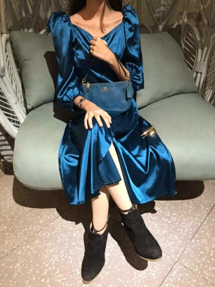 Satin Bodycon Dress