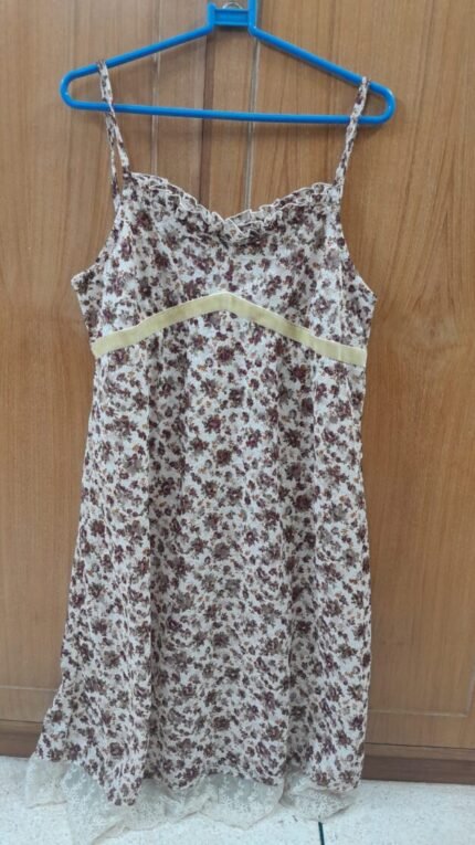Mini Floral dress, Bust:36-42,Length:32