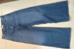 Blue oversized baggy jean