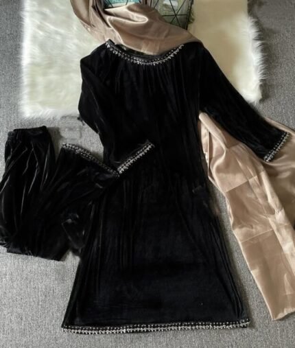 Velvet stone three piece