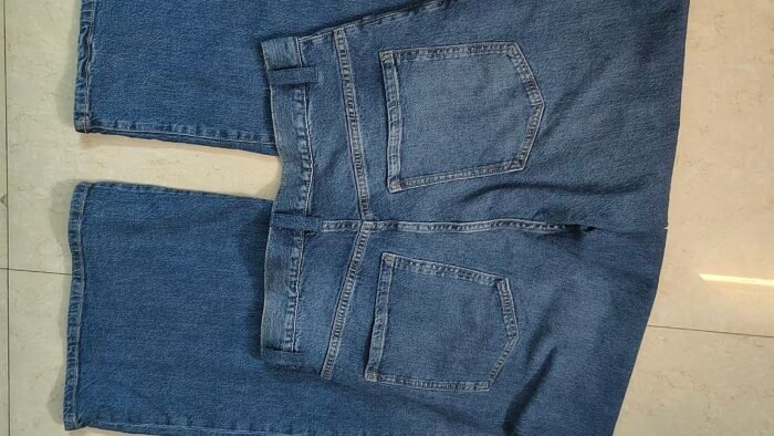 Blue oversized baggy jean - Image 2