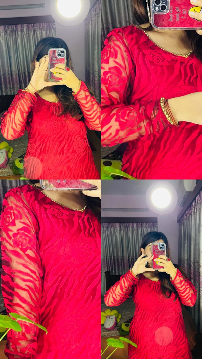 Red Short Kurti❤️✨ - Image 1