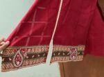 Custom made red kameez - Image 2