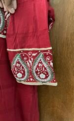 Custom made red kameez - Image 3