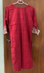Custom made red kameez - Image 5