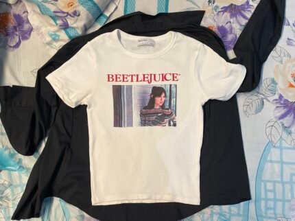 Beetlejuice croptop