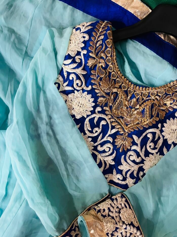 Beautiful Light Blue Anarkali💙 - Image 1
