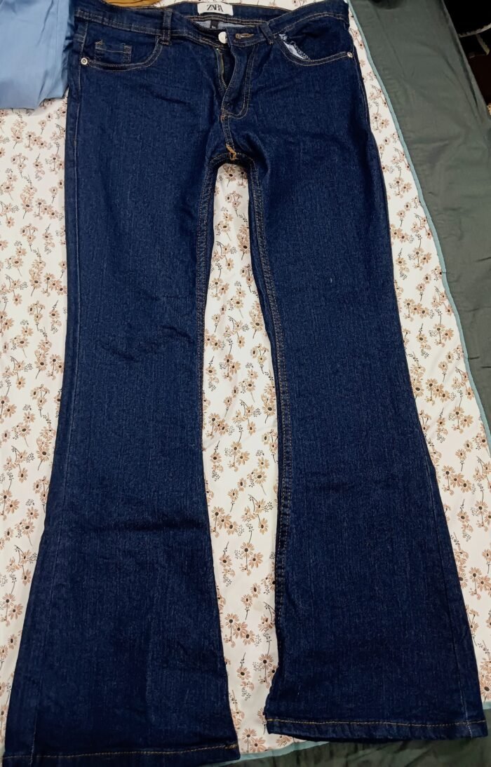 Zara high waisted flared pant - Image 1